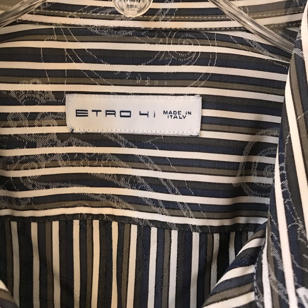 Etro Italian man shirt